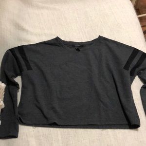 cropped long sleeve